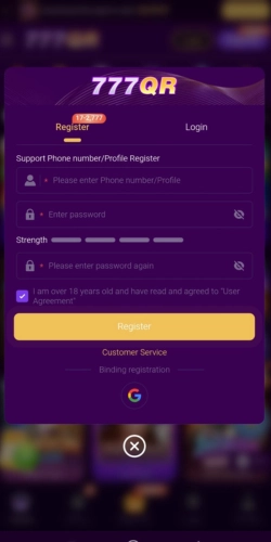 777 qr game Apk