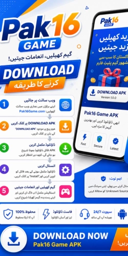 Download Pak16 Game Apk Offical Earning App in Pakistan pak16 game apk