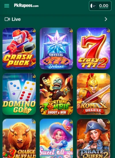 Pkrupees game
